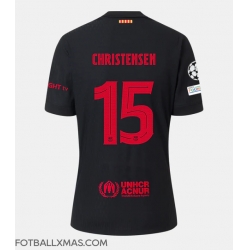 Barcelona Andreas Christensen #15 Bortedrakt 2024-25 Kortermet