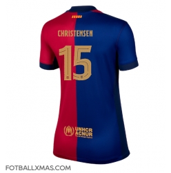 Barcelona Andreas Christensen #15 Hjemmedrakt Dame 2024-25 Kortermet