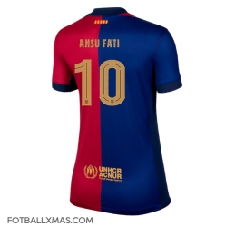 Barcelona Ansu Fati #10 Hjemmedrakt Dame 2024-25 Kortermet