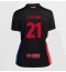 Barcelona Frenkie de Jong #21 Bortedrakt Dame 2024-25 Kortermet