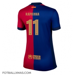 Barcelona Raphinha Belloli #11 Hjemmedrakt Dame 2024-25 Kortermet