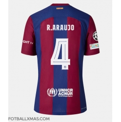 Barcelona Ronald Araujo #4 Hjemmedrakt Dame 2023-24 Kortermet