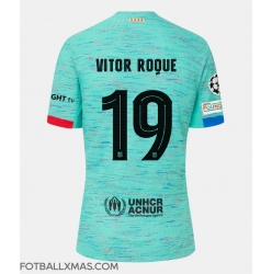 Barcelona Vitor Roque #19 Tredjedrakt 2023-24 Kortermet