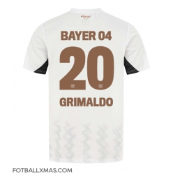 Bayer Leverkusen Alejandro Grimaldo #20 Bortedrakt 2024-25 Kortermet