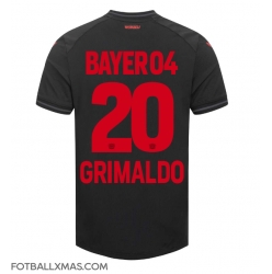 Bayer Leverkusen Alejandro Grimaldo #20 Hjemmedrakt 2023-24 Kortermet