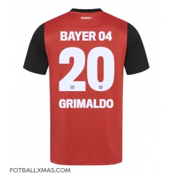 Bayer Leverkusen Alejandro Grimaldo #20 Hjemmedrakt 2024-25 Kortermet