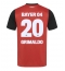 Bayer Leverkusen Alejandro Grimaldo #20 Hjemmedrakt 2024-25 Kortermet