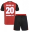 Bayer Leverkusen Alejandro Grimaldo #20 Hjemmedraktsett Barn 2024-25 Kortermet (+ Korte bukser)