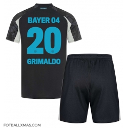 Bayer Leverkusen Alejandro Grimaldo #20 Tredjedraktsett Barn 2024-25 Kortermet (+ Korte bukser)