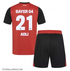 Bayer Leverkusen Amine Adli #21 Hjemmedraktsett Barn 2024-25 Kortermet (+ Korte bukser)