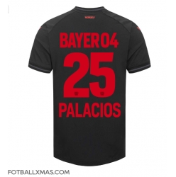 Bayer Leverkusen Exequiel Palacios #25 Hjemmedrakt 2023-24 Kortermet