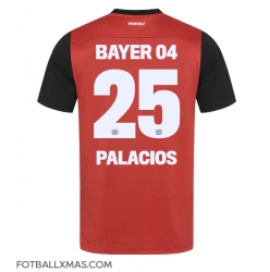 Bayer Leverkusen Exequiel Palacios #25 Hjemmedrakt 2024-25 Kortermet