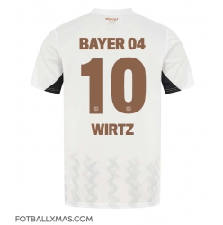 Bayer Leverkusen Florian Wirtz #10 Bortedrakt 2024-25 Kortermet