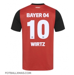 Bayer Leverkusen Florian Wirtz #10 Hjemmedrakt 2024-25 Kortermet