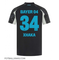 Bayer Leverkusen Granit Xhaka #34 Tredjedrakt 2024-25 Kortermet