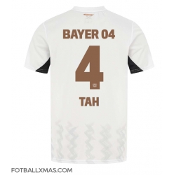 Bayer Leverkusen Jonathan Tah #4 Bortedrakt 2024-25 Kortermet