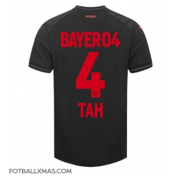 Bayer Leverkusen Jonathan Tah #4 Hjemmedrakt 2023-24 Kortermet