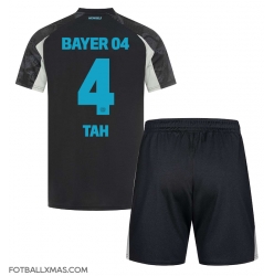 Bayer Leverkusen Jonathan Tah #4 Tredjedraktsett Barn 2024-25 Kortermet (+ Korte bukser)