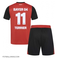 Bayer Leverkusen Martin Terrier #11 Hjemmedraktsett Barn 2024-25 Kortermet (+ Korte bukser)