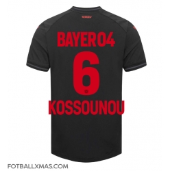 Bayer Leverkusen Odilon Kossounou #6 Hjemmedrakt 2023-24 Kortermet