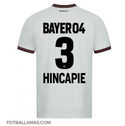 Bayer Leverkusen Piero Hincapie #3 Bortedrakt 2023-24 Kortermet