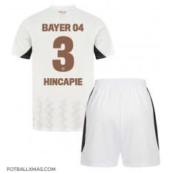 Bayer Leverkusen Piero Hincapie #3 Bortedraktsett Barn 2024-25 Kortermet (+ Korte bukser)