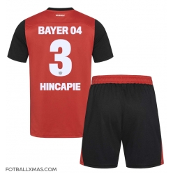 Bayer Leverkusen Piero Hincapie #3 Hjemmedraktsett Barn 2024-25 Kortermet (+ Korte bukser)