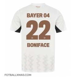 Bayer Leverkusen Victor Boniface #22 Bortedrakt 2024-25 Kortermet