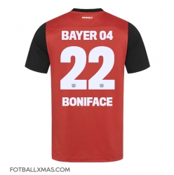 Bayer Leverkusen Victor Boniface #22 Hjemmedrakt 2024-25 Kortermet