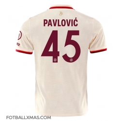 Bayern Munich Aleksandar Pavlovic #45 Tredjedrakt 2024-25 Kortermet