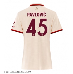 Bayern Munich Aleksandar Pavlovic #45 Tredjedrakt Dame 2024-25 Kortermet