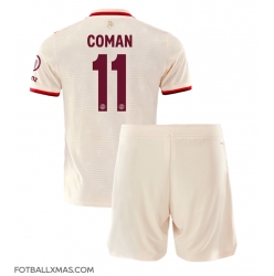 Bayern Munich Kingsley Coman #11 Tredjedraktsett Barn 2024-25 Kortermet (+ Korte bukser)