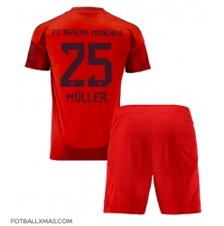 Bayern Munich Thomas Muller #25 Hjemmedraktsett Barn 2024-25 Kortermet (+ Korte bukser)