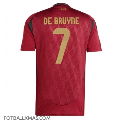 Belgia Kevin De Bruyne #7 Hjemmedrakt EM 2024 Kortermet