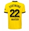 Borussia Dortmund Ian Maatsen #22 Hjemmedrakt 2023-24 Kortermet