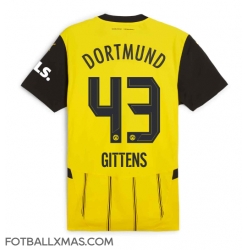 Borussia Dortmund Jamie Bynoe-Gittens #43 Hjemmedrakt 2024-25 Kortermet