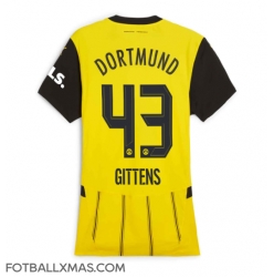 Borussia Dortmund Jamie Bynoe-Gittens #43 Hjemmedrakt Dame 2024-25 Kortermet