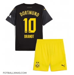 Borussia Dortmund Julian Brandt #10 Bortedraktsett Barn 2024-25 Kortermet (+ Korte bukser)