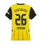 Borussia Dortmund Julian Ryerson #26 Hjemmedrakt Dame 2024-25 Kortermet