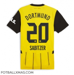 Borussia Dortmund Marcel Sabitzer #20 Hjemmedrakt 2024-25 Kortermet