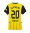 Borussia Dortmund Marcel Sabitzer #20 Hjemmedrakt Dame 2024-25 Kortermet