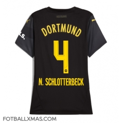 Borussia Dortmund Nico Schlotterbeck #4 Bortedrakt Dame 2024-25 Kortermet