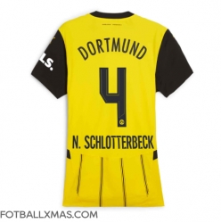 Borussia Dortmund Nico Schlotterbeck #4 Hjemmedrakt Dame 2024-25 Kortermet