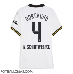 Borussia Dortmund Nico Schlotterbeck #4 Tredjedrakt Dame 2024-25 Kortermet