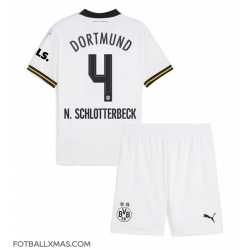 Borussia Dortmund Nico Schlotterbeck #4 Tredjedraktsett Barn 2024-25 Kortermet (+ Korte bukser)