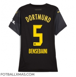 Borussia Dortmund Ramy Bensebaini #5 Bortedrakt Dame 2024-25 Kortermet