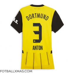 Borussia Dortmund Waldemar Anton #3 Hjemmedrakt Dame 2024-25 Kortermet