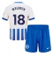 Brighton Danny Welbeck #18 Hjemmedraktsett Barn 2024-25 Kortermet (+ Korte bukser)