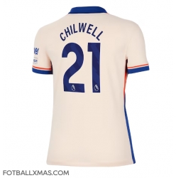 Chelsea Ben Chilwell #21 Bortedrakt Dame 2024-25 Kortermet