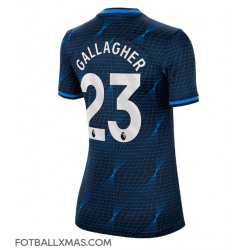 Chelsea Conor Gallagher #23 Bortedrakt Dame 2023-24 Kortermet